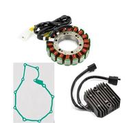 Coil Magneto Stator For NV400 NV600 VT600C VT600CD For VRX400 VT600CD2 Regulator Rectifier Gasket Stator Coil 0EM:31120-MR1-004 31120-MAV-003 Ignition Coil Stator(F)