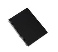 Coil Notebook A5 Spiral Notebook Thick Paper Lined Writing(A5 black)