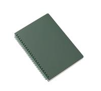 Coil Notebook A5 Spiral Notebook Thick Paper Lined Writing(A5 dark green)