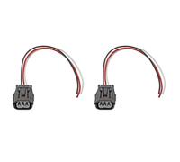 Coil Plug Ignition Compatible With CR-Z For Civic For Fit 30520-RNA-A01 Connector Plug Harness 4Pin Ignition Coil(2 PCS)