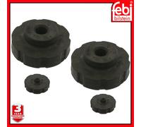 Coil Rear Upper Spring Plate x2 Febi 38629 For Audi RS4 RS5 RS6 RS7 S4 S5 S6 SQ5