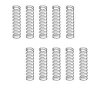Coil Spring,Compression Spring,Mini Springs,10pcs Small Stainless Steel Compression Spring 1.0mm Wire Dia. 5/6/7/8/9/10/11mm Outside Dia Length 10mm ~ 50mm(1.0X7X15mm)