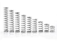 Coil Spring,Compression Spring,Mini Springs,10pcs Small Stainless Steel Compression Spring 2.0mm Wire Dia. 20/21/22/23/24/25/26/27/28/29mm Outside Dia Length 15mm ~ 50mm(2.0X27X45mm)