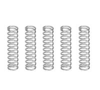 Coil Spring,Compression Spring,Mini Springs,5pcs Stainless Steel Compression Spring 0.7mm Wire Dia. 4/5/6/7/8/9/10/11/12/13/14/15/16mm Outside Dia Length 60mm ~ 100mm(0.7X12X90mm)