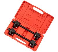 Coil Spring Compressor Tool - Heavy Duty Spring Compression Kit | Alloy Steel Shock Absorber Strut Remover | Professional Automotive Garage Tool For Cars Trucks Suspension Repair