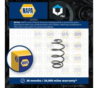 Coil Spring fits VW SHARAN 7M 1.9D Front 95 to 10 Suspension NAPA VOLKSWAGEN New