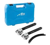 Coil Strut Spring Compressor Tool, Drop Forge Chrome Plated Macpherson Spring Compression Tool for Car & Light Truck Suspension Repair, 2.75-7 Inch (70mm-180mm) Jaw Opening, 2200 LB Capacity