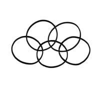 coil tattoo machine rubber|Tattoo Rubber Bands Elastic Damping Coil Machine Rings Black 100PCS