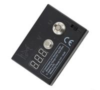 Coil Tester Resistance Ohmmeter for Atomizer Measurement with Wire Testing and Burning Function Compatible with Various Screw Specs Including 510 808D M7 M8 (First generation)