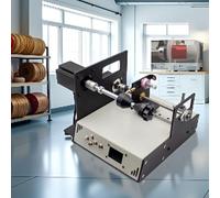 Coil Winding Machine, Electric Coil Winder with LCD Screen, 120-900 RPM Speed, Auto-Wire Alignment for Digital Cable Wiring in Transformers and Motors