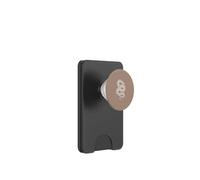 Coiled Ball Python Minimalist Serpent Brown PopSockets PopWallet for MagSafe