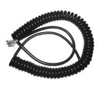 coiled cable， 20 Cores Electronic Spring Undraw Handwheel Cable Extensible Wire CNC Machine Tool Retractable(Undraw 1meter)