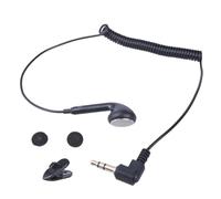Coiled Cable to Ear Cable | 3.5mm Solo Earphone - Soundproof Earphones, Rich Premium Quality Audio, High Definition Stereo Output, Retractable Wire