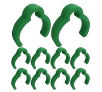 Coiled Hose Clips, Quick Release Tube, Dust Extractor Holder, Flexible Pipe Support, Woodworking Sander Clamp, Automotive Radiator Hook, Garden Irrigation, 10 Piece Workshop Gear 4.3x4cm