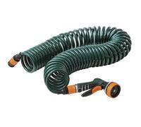 Coiled Hose Set 10m + Multifunctional Shower Garden Hose Water Hose TOP