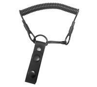 Coiled Lead - 4ft Elastic Cable Line | Safety Tie Down Strap for Trekking, Climbing, Kayaking, Wildland Exploration, Expedition, Hiking, Surv