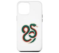 Coiled Serpent Tribal Style Reptile Illustration Case for iPhone 12 Pro Max