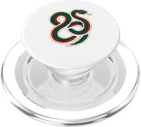 Coiled Serpent Tribal Style Reptile Illustration PopSockets PopGrip for MagSafe