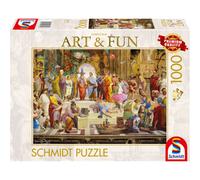 Coiled Spring Markus Binz: School Of Athens 2024 (1000Pc) - Brand New And Sealed