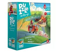 Loki | Puzzle Challenge - Firefighters to the Rescue |Kids Jigsaw Puzzle | Ages 6+ | 1+ Players