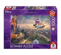 Coiled Spring Thomas Kinkade: Disney Aladdin Puzzle (1000 Pieces) - Brand New And Sealed