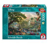 Coiled Spring Thomas Kinkade: Disney - The Jungle Book (1000Pc) - Brand New And Sealed