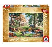 Coiled Spring Thomas Kinkade: Disney Winnie The Pooh (1000 Pieces) - Brand New And Sealed