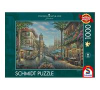 Coiled Spring Thomas Kinkade: Spanish Cafe (1000 Pieces) - Brand New And Sealed