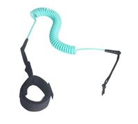 Coiled Surfboard Leash Lightweight Paddle Leash Shortboard Kayak Light Blue, 300cm