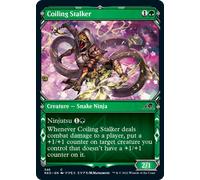 Coiling Stalker (Ninja Frame) (foil) | Kamigawa: Neon Dynasty
