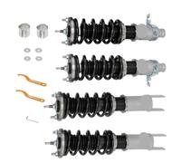 Coilover Kits 24 Ways Adjustable Damper Shock Absorber Gray Compatible With Civic EK EJ 1996 2000