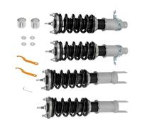 Coilover Kits Compatible With Honda Civic EK EJ 1996-2000 24 Ways Adjustable Damper Shock Absorber Gray