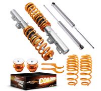 Coilover Springs Shocks For Seat Leon Mk1 1M 1999-2006 1.8 T Cupra R