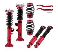Coilovers Coilovers With Adjustable Damper For BMW For 3 Series For E36 24 Ways Suspension Struts Shock Absorber Coilover Damper Adjustable(Red)