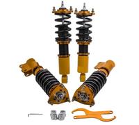 Coilovers Compatible With Lancer 2008-2016 24 Ways Adjustable | Adjustable Damper Force Shocks Absorber Coil Spring; Fits Lancer Models