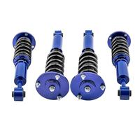Coilovers Shock Absorbers for Expedition 2003-2006 Adjustable Damper Shock Absorber Air To Coil For Spring Strut Suspension Conversion Kit (Blue)
