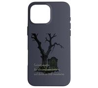 Coimetromania. An Abnormal Desire To Visit Cemeteries Case for iPhone 16 Pro Max