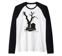 Coimetromania. an Abnormal Desire to Visit Cemeteries Raglan Baseball Tee