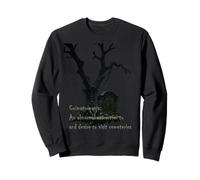Coimetromania. An Abnormal Desire To Visit Cemeteries Sweatshirt