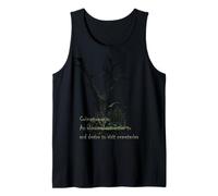 Coimetromania. an Abnormal Desire to Visit Cemeteries Tank Top