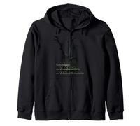 Coimetromania. An Abnormal Desire To Visit Cemeteries Zip Hoodie