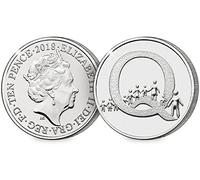 Coin 2018 UK Q Queue Early Strike 10p UB.