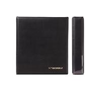 Coin Album - Classic SCHULZ -221 Coins 10 Pages Pockets Durable Safe for Coins - for Displaying Storing Coin Collection (Burgundy)