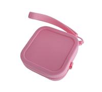Coin Bag, Silicone 70G | Silicone Coin Bag with Zipper Closure, Earphone Holder with Lightweight Aesthetic Card - Púrse Change - Women Pocketa with Zipper | Organized, pink, Please refer to the