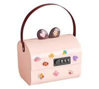 Coin Bank with Password, Password Coin Bank, Portable Handle Bank
