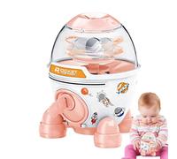 Coin Banks for Cartoon Rocket Shape Money Saving Box, Craft Office Ornaments, Decorative Banks for Study Room, Shelf, Fireplace, Table, Couch Room