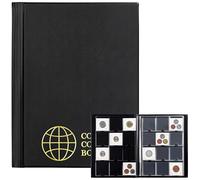 Coin Cardboard Album 120 Pockets for 2"x2" Folder(Coin Flips Not Included)