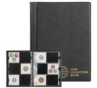 Coin Cardboard Album 60 Pockets for 2"x2" Folder(Coin Flips Not Included)