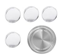 Coin Case - Organizer with Clear Display, Scratch Resistant with Sealed Edges | for Currency Storage, Collector Display, Travel Use, Presen