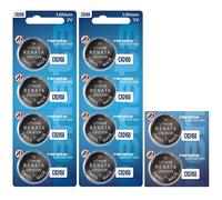 Coin Cell Battery 3V 24.5 x 5.0mm 540mAh (10 pieces)